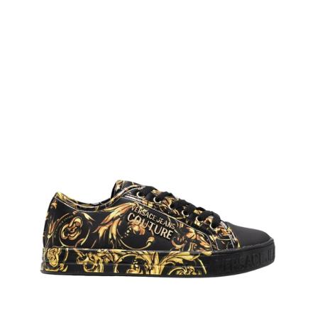 Versace Jeans Couture Regalia Baroque Low-Top Sneakers Sort, Dame, Størrelse: 37 EU