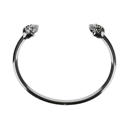 Alexander McQueen Sulls Bracelet , Grijs , Dames , Maat: S Armbanden