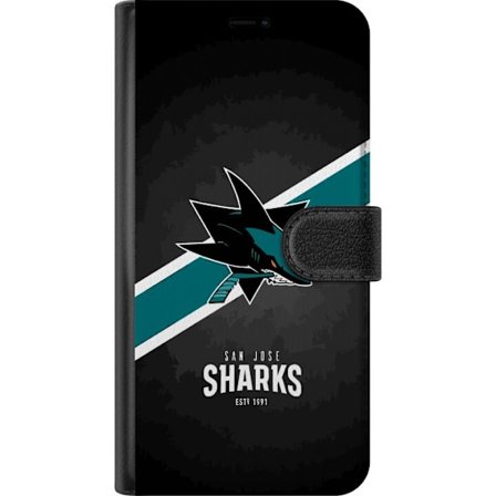 Kompatibelt Lommeboketui til Apple Apple iPhone 17 Pro Max San Jose Sharks (NHL)