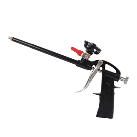 Justerbar Polyuretanskumpistol, Metall PU Expanderande Skumpistol med Strömbrytare