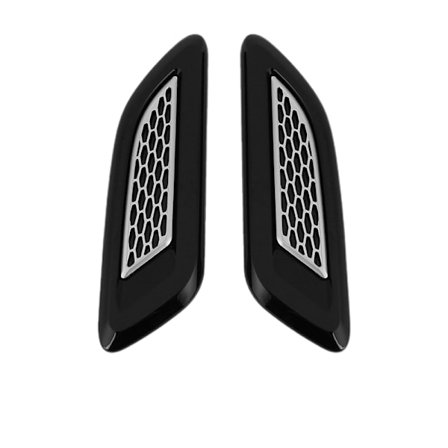 Auto Parts Huvud Luftuttag Kåpa för Land Rover Discovery 4 5 Range Rover Evoque Discovery Freeland 2 - Svart 1 Par