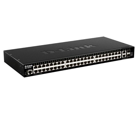 D-LINK 48 ports GE + 2 10GE ports +