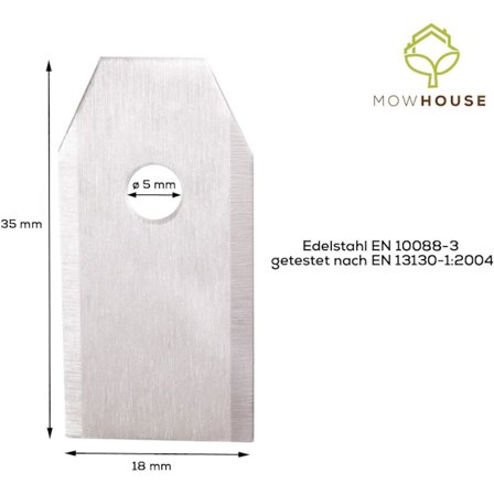 30 x Titanblad för alla Husqvarna/Gardena/Yard F