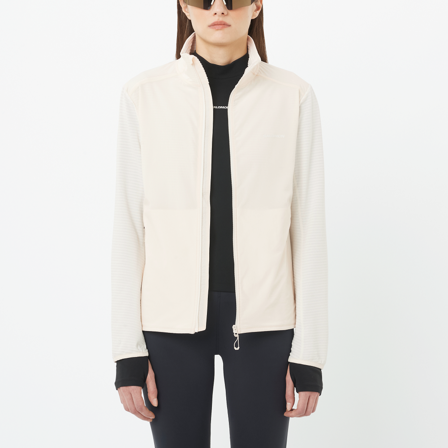 Salomon - Midlayers Bekleidung Sntial Lightwarm Hybrid W - Whisper White