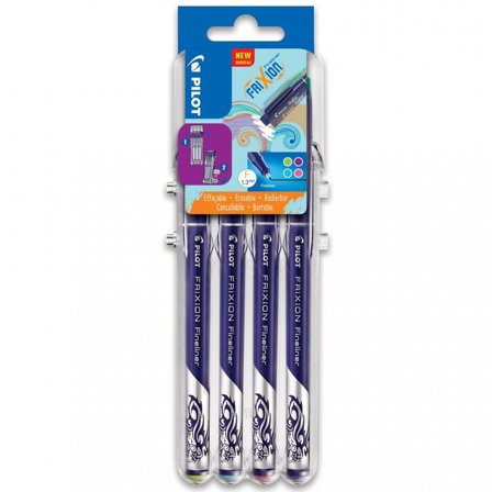 Pilot FriXion Fineliner 2GO 4-pakke 2
