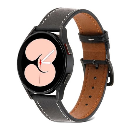Klassiskt Läderarmband Samsung Galaxy Watch 5 40/44/Pro 45 mm Sv