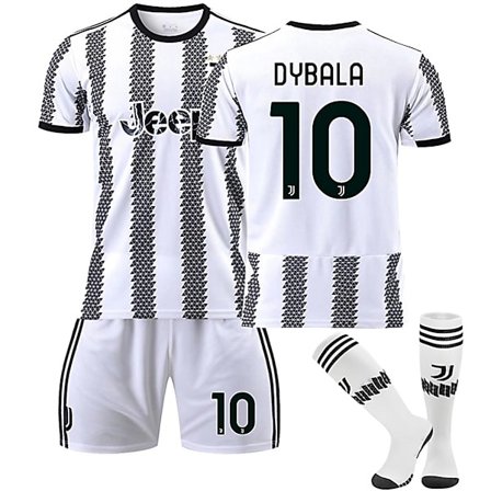 Juventus FC 22-23 Kotipaita DYBALA nro 10 Jalkapallopaita W