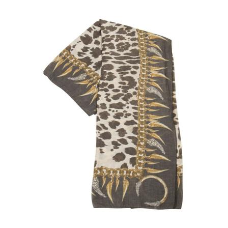 Roberto Cavalli, Scarf Bruin, Dames, Maat:ONE Size