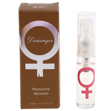 4ML Feromonparfyme Afrodisiakum Kvinne Orgasm Kroppsspray Flørt Parfyme Tiltrekker Jente Duftende Vann for Menn Smøremidler for Sex