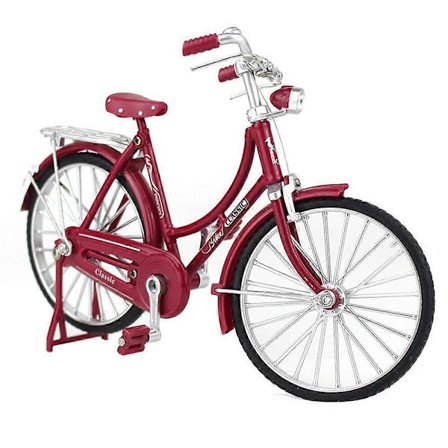 Mini 1:10 Legeringsmodel Cykel Metal Finger Mountainbike Retro Cykel Voksen Samlerobjekt Børnelegetøj