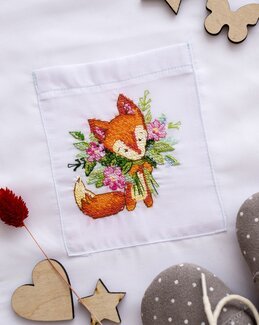 Korsstingskit Ræven - Abris Art