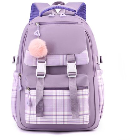 Skolflicka Skolväska Utomhus Ryggsäck - Ungdom Skolväska - Ryggsäck - Rosa - Lyx Ryggsäck