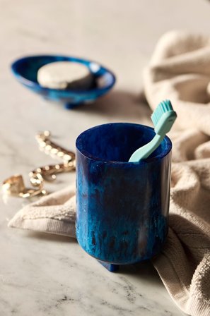 Staycation - Tandborsthållare Useful - Blå - Badrumstillbehör - Från Homeroom