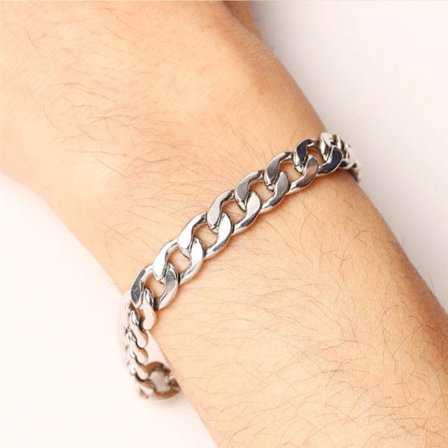 316L rostfritt stål Armband GULD/SILVER