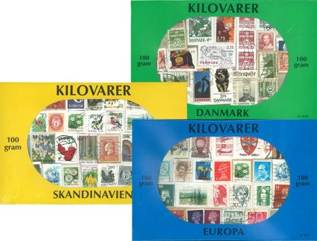 Samlet tilbud. Kilovarer - Mix - 3 pakker a 100 gr.