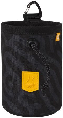 Woolly Wolf Roam Snack Bag Black Ripple