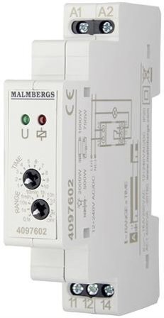 Malmbergs Tidrele innkobling 12-240V