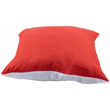 Brent putetrekk oransje 45 x 45 cm