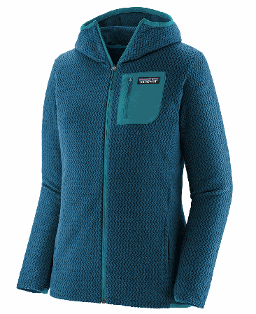 Patagonia W's R1 Air Full-Zip Hoody Lagom Blue
