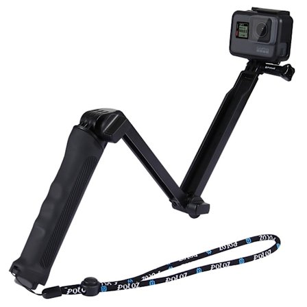 3-tie Selfie Stick GoPro HERO