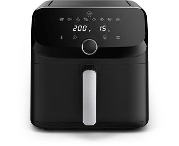 OBH Nordica Easy Fry Mega Air fryer 7,5 l. Black - Aifryer med stor kapacitet & åtta automatiska program