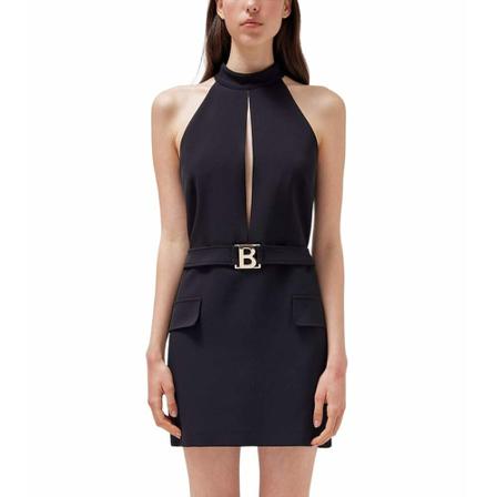 Blugirl, Short Dresses Zwart, Dames, Maat:M