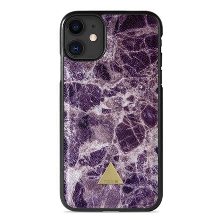 Naive iPhone 11 Skal - Lila Marmor