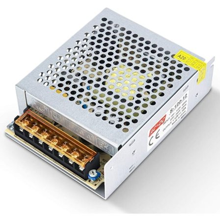 Virtalähde jännitemuuntaja, AC 110V / 220V - DC 12V 10A, 120W