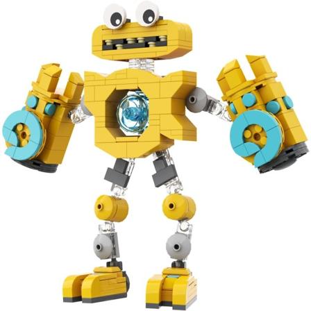 Keltainen Wubbox-toimintahahmomalli - My Monsters Wubboox-eläinhahmo Nukke Pehmolelu - Syntymäpäivä Ihanteelliset lahjat Malli lapsille, ystäville, 