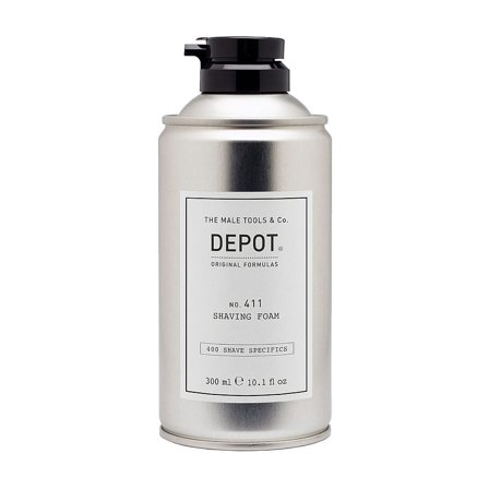 DEPOT Shaving Foam No. 411 300 ml, Skincare, Hårfjerning, Barberskum & Gel