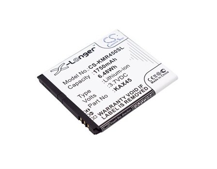 Batteri till SmartPhone, Mobil för KAZAM Trooper X4.5, TR4543049-01