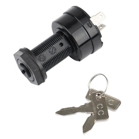 til Switch til Club Car Precedent 102508601, Golfvogn Tændingskontakt Elektrisk 2004+ 2 Terminal