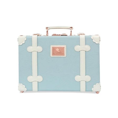 Uniwalker Koffert Retro Blå 22x33cm 13"