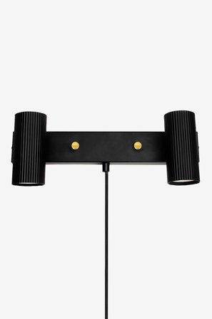 Globen Lighting - Vegglampe Hubble 2 - Svart - Vegglamper - Fra Homeroom