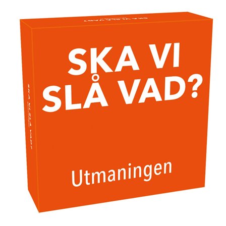 Tactic Spel Ska vi slå vad, Utmaningen