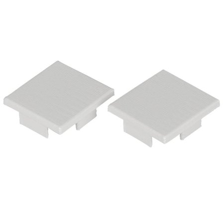 Hide-a-Lite Art High Gavl 2-pakning Aluminium, Belysning