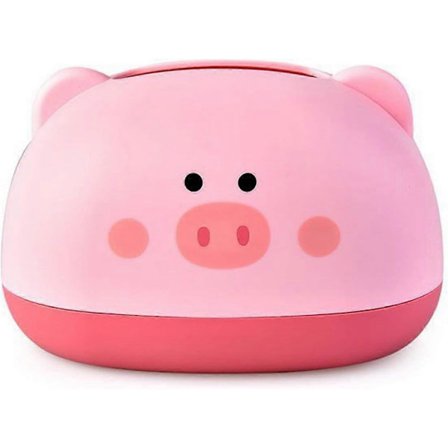 Sød Servietboks Cover, Tegneserie Dyr Firkantet Papir Servietholder Ansigtsserviet Dispenser Organizer til Børn, Stue