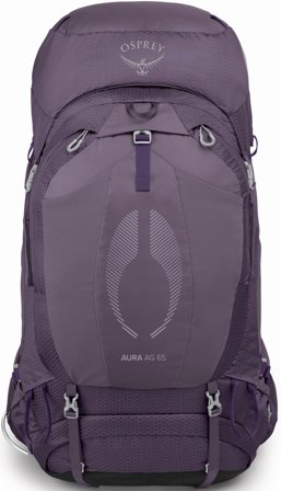 Osprey W's Aura AG 65L Enchantment Purple - Tursekker