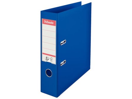 ESSELTE Pärm EU-hålning PP A4 75mm blå - Lyreco - Kontorsmaterial - Pärmar och register - Europapärmar