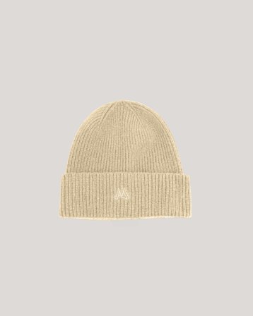 MAGGIORE Merino Beanie Beige Mössor Kille - Kids Brand Store