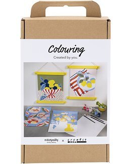 Pysselset Färgläggning Citron - Creativ Company