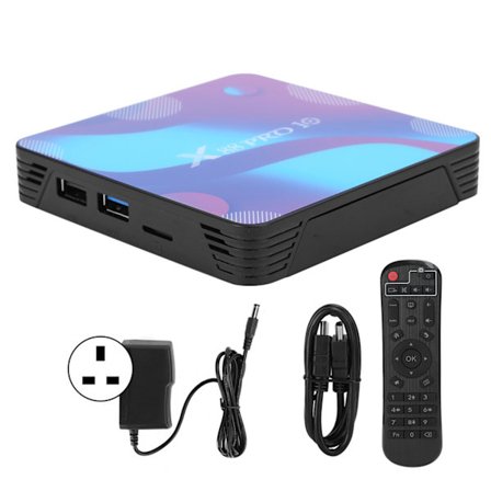 X88 PRO10 Internet TV -boksi, kaksitaajuinen WIFI, Bluetooth 4.0 Android 10.0:lle (4+32G)
