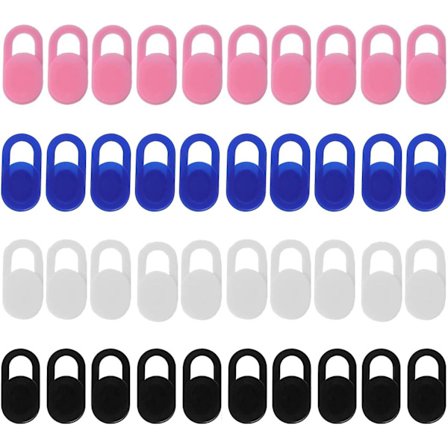 Webcam-suojukset, 40 kpl tietokoneen älypuhelimen kameran suojuksia, erittäin ohuita kannettavan tietokoneen web-kameran suojuksia, turvakameran 