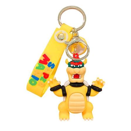 Super Mario Nyckelring Nyckelring Hängande Väska Charm Gamer Presenter För Kvinnor Män Pojkar Flickor D