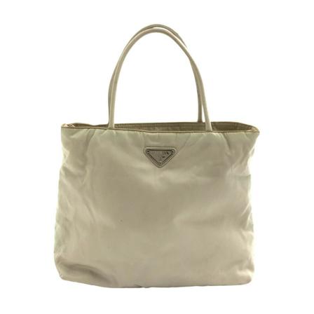 Prada Vintage, Pre-owned Tote Wit, Dames, Maat:ONE Size