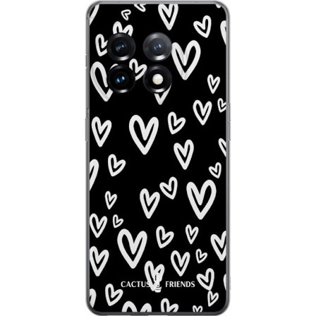 Yhteensopiva Puhelinkuori OnePlus OnePlus 11R Cactus and Friends - Handdrawn Love Chaos