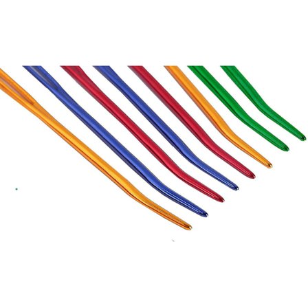 8-delt Garn Stoppenåler Tapestry Nålesett - Store Synåler For Vev, Hekling og Ullprosjekter