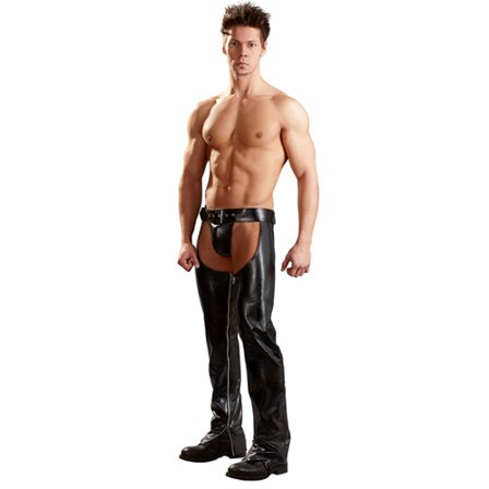 Chaps Fake Leather - Small / Black