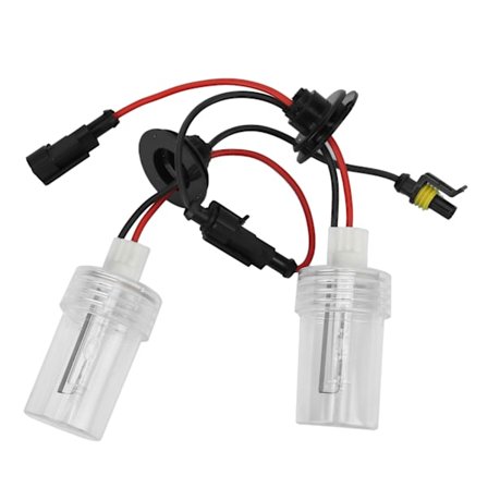 2 kpl Xenon-ajovalopolttimot HID-lampun vaihto 100W 8000K H1-kanta 12V autoon