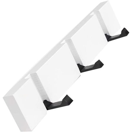 Bambuvaaterekki taittuvilla koukuilla seinälle kiinnitettävä vaaterekki pyyhekuivain KLB